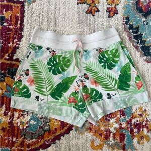 Tropical Print Women's Shorts